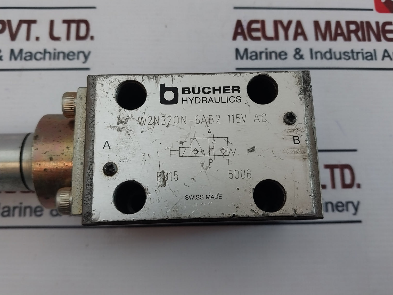 Bucher Hydraulics W2n320n-6ab2 Solenoid Valve 115v Ac P315