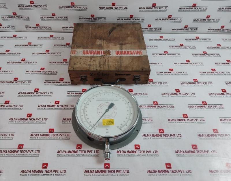 Budenberg 0 To 2.5 Bar 0 To 36 Lb/In2 Standard Test Gauge Precision Pressure