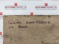 Budenberg 316 S.S. Tube Standard Test Pressure Gauge 0-25 Bar