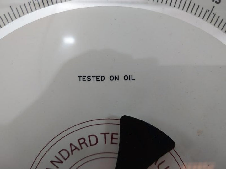 Budenberg 316 S.S. Tube Standard Test Pressure Gauge 0-25 Bar