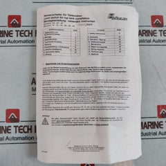 Buhler Thermotronik 71 Liquid Level Gauge Thermometer