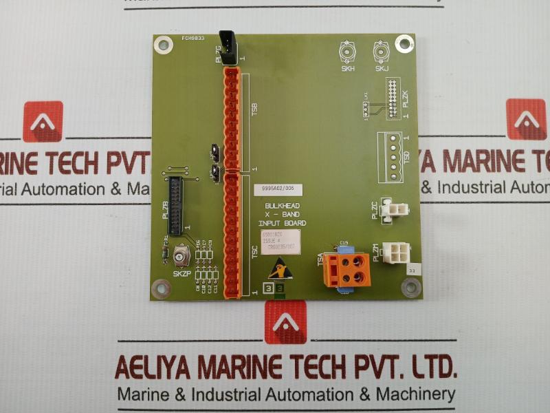 Bulkhead X-band Input Circuit Board 9995A02/006