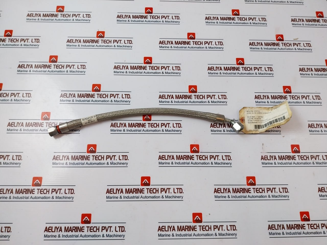 Burgaflex 203276-2 Hose, Bj Qd Jumper, Hydraulic