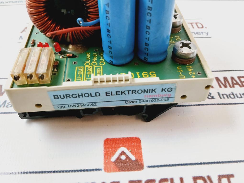 Burghold Elektronik Bw2443A62 Printed Circuit Board 5910C