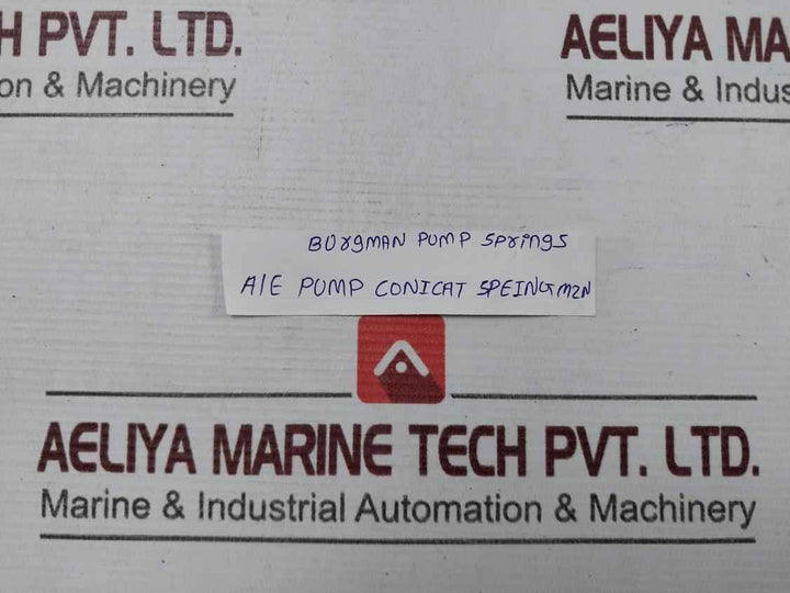 Burgman Specialized Mechanical Spring For A/E Pump