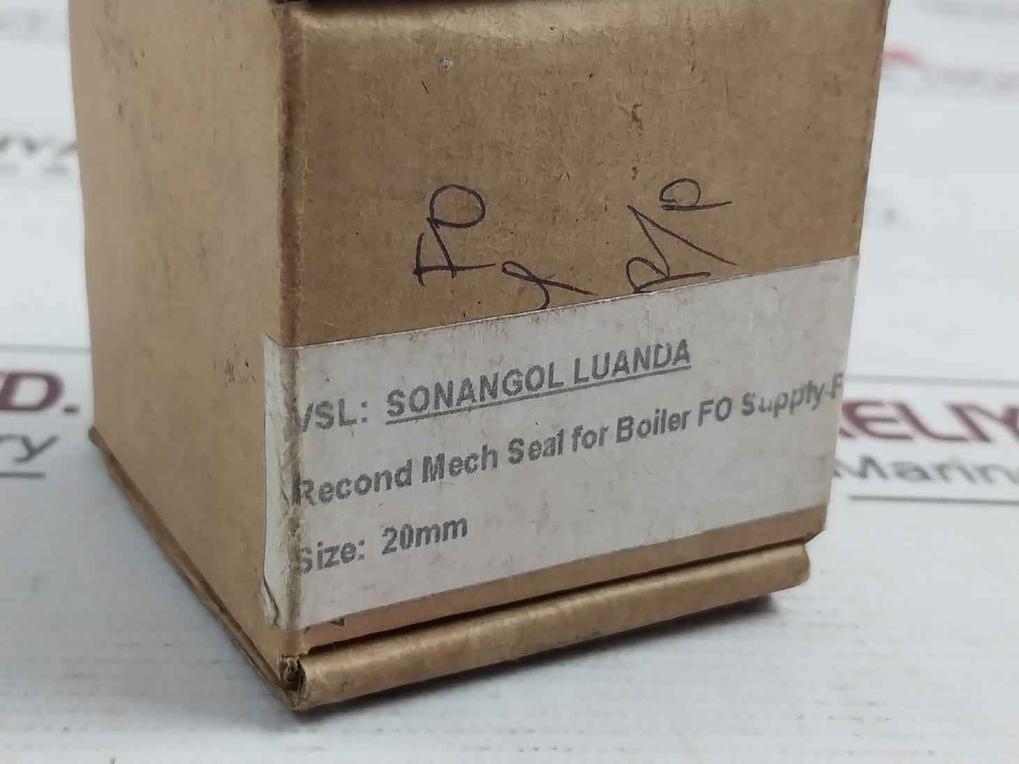 Burgmann 1.4122 Mechanical Seal Set For Pump 20Mm