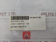 Burgmann 1.4571 Mechanical Seal 35 M7N S 761.06.00.122