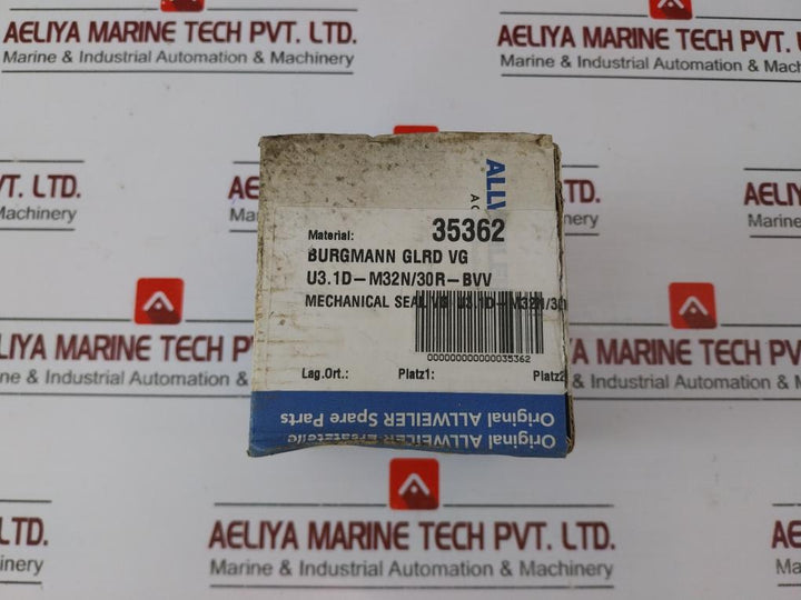Burgmann 35362 Mechanical Seal Set For Allweiler Pump