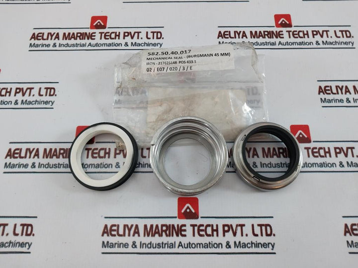 Burgmann 45 Mm Mechanical Seal Set 217625148 Iron