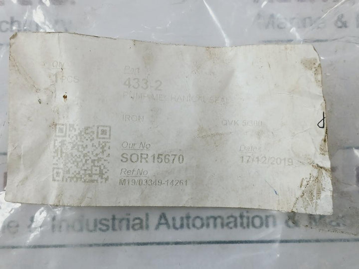 Burgmann 42MM Mechanical Seal 217625048