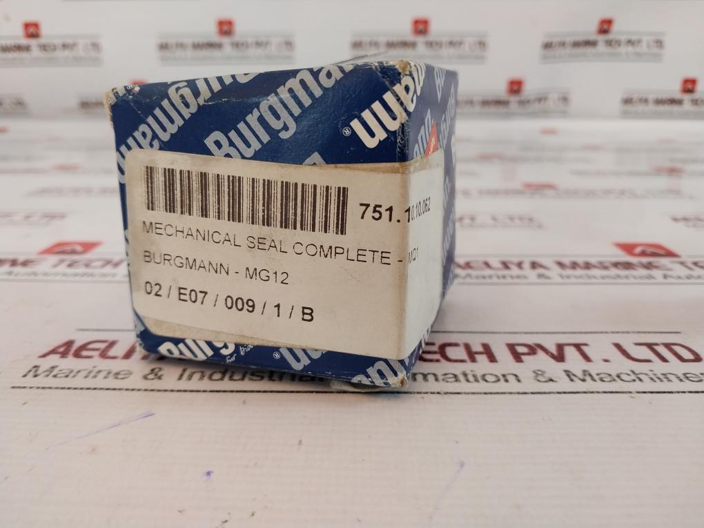 Burgmann Mg12/16-z Mechanical Seal For Pump 751.10.10.062 50 Gm