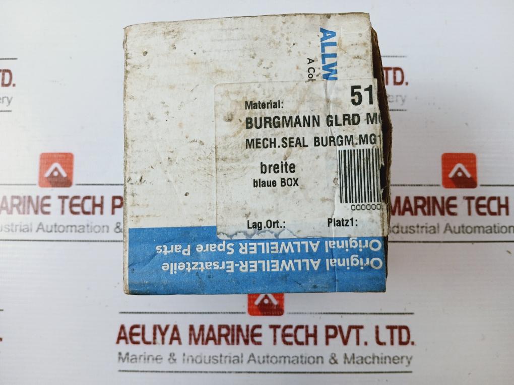 Burgmann Mg1/50-g6-q1q1vgg Mechanical Seal U3 12d 50mm