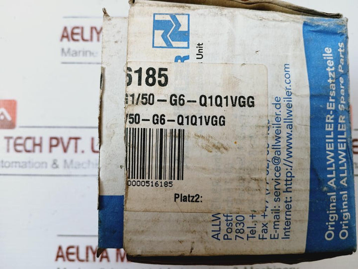 Burgmann Mg1/50-g6-q1q1vgg Mechanical Seal U3 12d 50mm