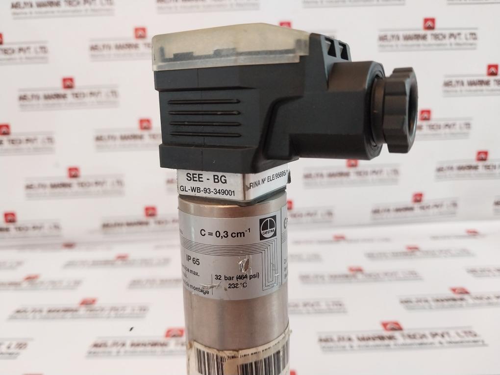 Gestra Nrg 16-11S Level Electrode For Seagoing Vessel Max Service Pressure 32Bar
