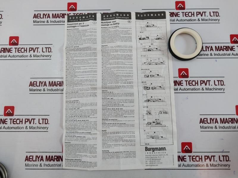 Burgmann Mg1S20/45-z Mechanical Seal Set