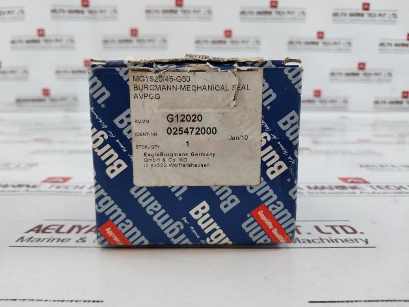 Burgmann Mg1s20/45-z Mechanical Seal 9841070016 Set