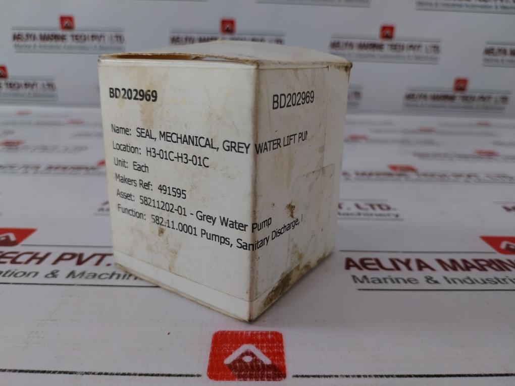 Burgmann MG1S6/24-Z Mechanical Seal Grey Water Pump