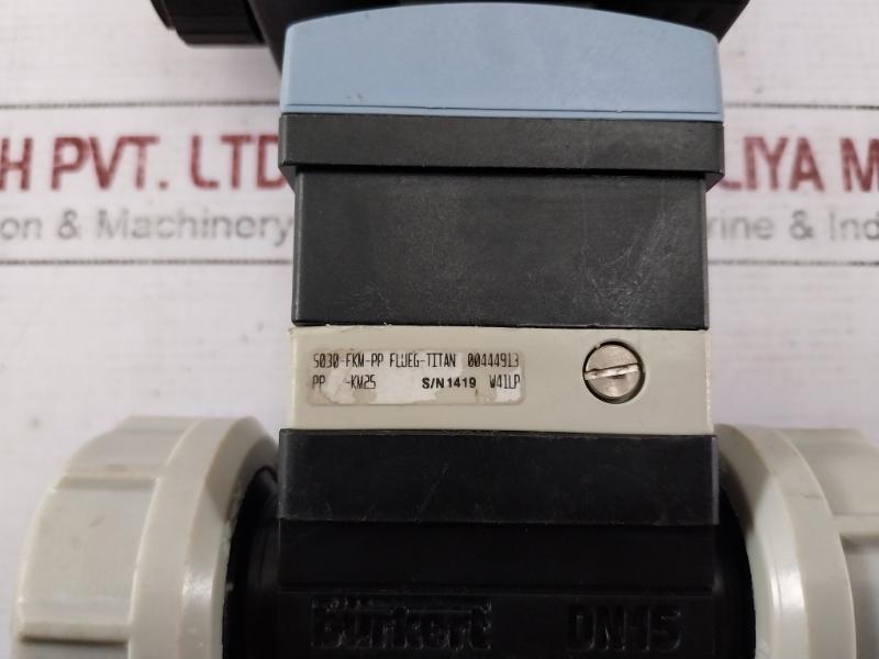 Burkert 00423914 Inline Flowmeter 00550148 W45Lp