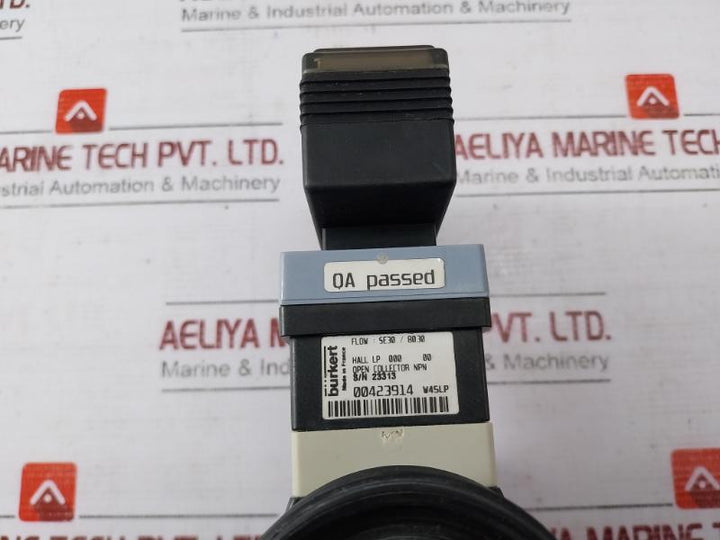 BURKERT FLOW:SE30/8030 Inline flowmeter for continuous measurements 00444306