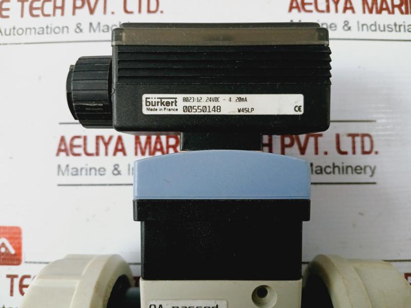 Burkert 00423914 Solenoid Flow 12.24Vdc 4 20Ma Pp -km27