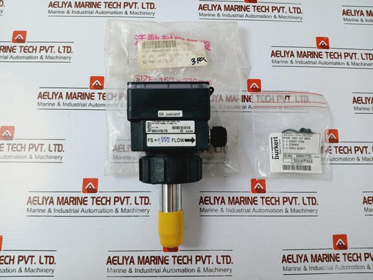 Burkert 00449670 Flow Transmitter, 8045-fkm-ind, 18-36v, 4-20ma