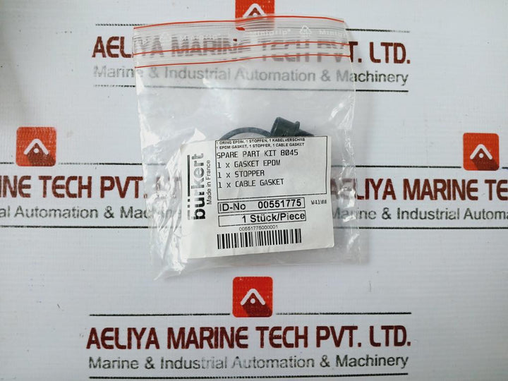 Burkert 00449670 Flow Transmitter, 8045-fkm-ind, 18-36v, 4-20ma