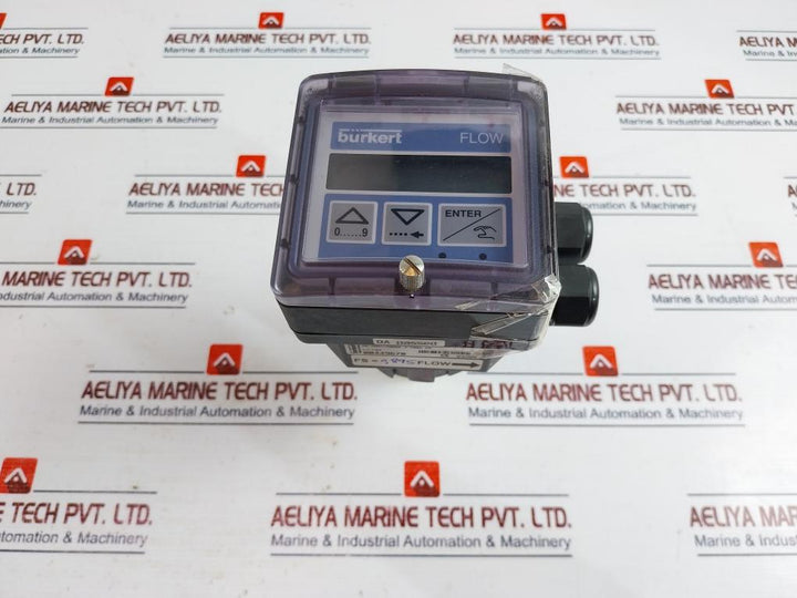 Burkert 00449670 Magnetic Inductive Insertion Flowmeter With Spare Part Kit 8045