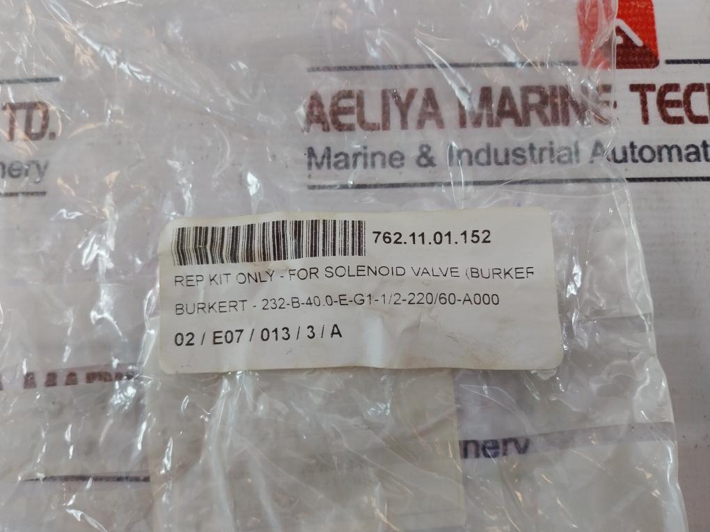 Burkert 00624048 Solenoid Valve Repair Kit