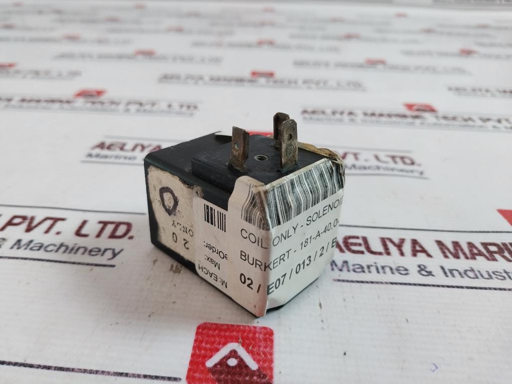 Burkert 0181 A 40,0 Epdm Ms Solenoid Valve Coil Only 054585n