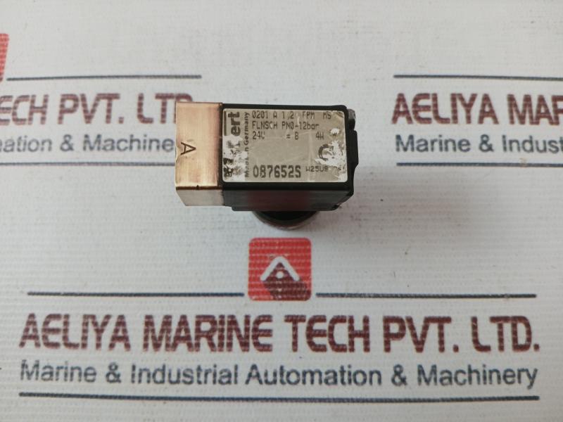 Burkert 0201 A 1,2 Fpm Ms Solenoid Valve 087652S 24V