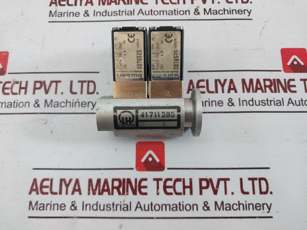 Burkert 0201 A 1,2 Fpm Ms Solenoid Valve Pn0-12 Bar W25Us 087652S