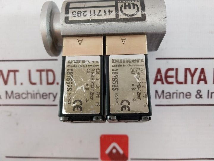Burkert 0201 A 1,2 Fpm Ms Solenoid Valve Pn0-12 Bar W25Us 087652S