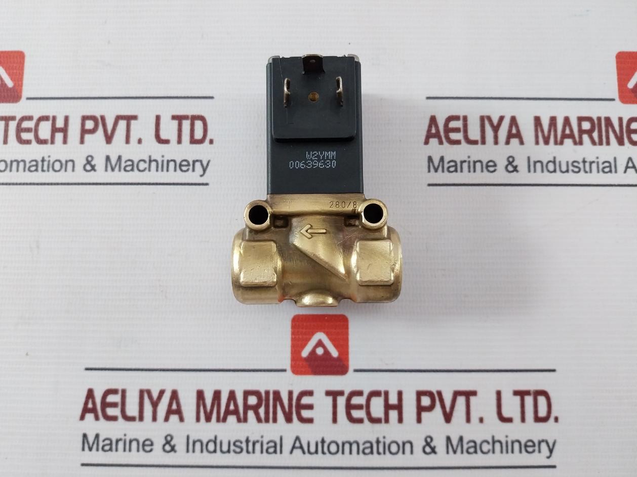 Burkert 0280 A 8,0 Nbr Ms Servo-assisted Solenoid Valve 230V 50-60Hz 8W W11Ma