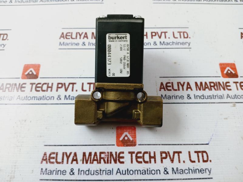 Burkert 0290 A 12,0 Nbr Ms 2/2-way Solenoid Valve 0-16 Bar 230v 50hz 10w 0004373