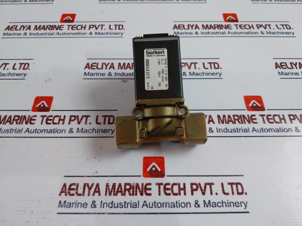 Burkert 0290 Servo-Assisted 2/2-Way Diaphragm Valve 00044373