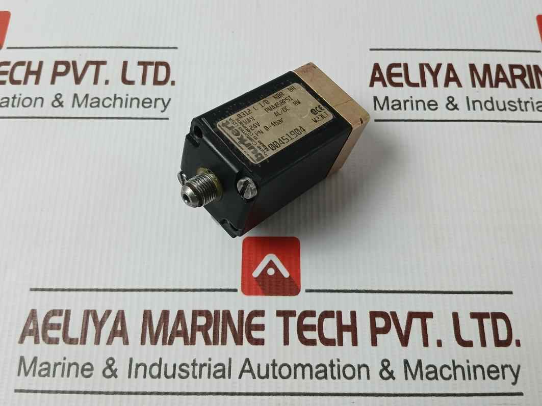 Burkert 0312 C 1/8 Nbr Br Solenoid Valve 24V Ac/Dc 8W 0-4Bar