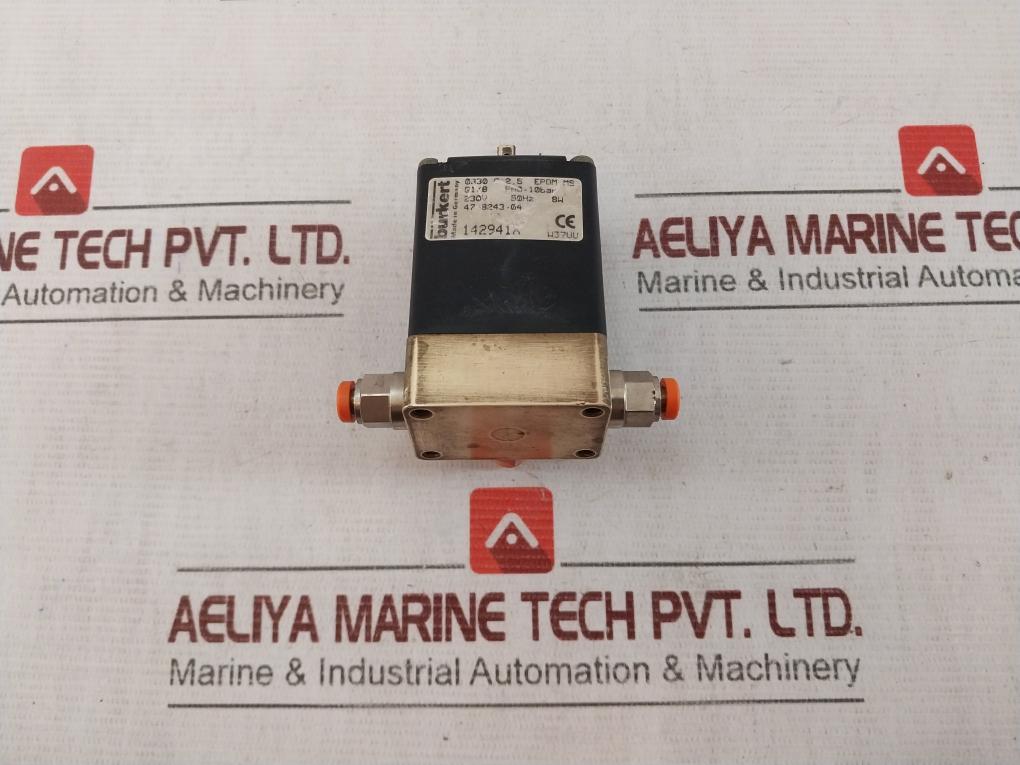Burkert 0330 C 2,5 Epdm Ms Solenoid Valve 230V 50Hz 8W 1429418
