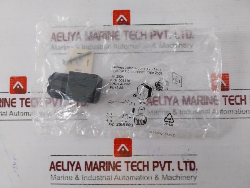 Burkert 0330 T 2.0 Fkm Ms Pneumatic Solenoid Valve G1/4, 0-12 Bar, 230V 50Hz