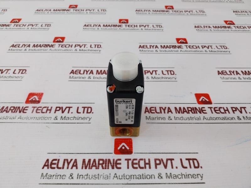 Burkert 0330 T 2.0 Fkm Ms Pneumatic Solenoid Valve G1/4, 0-12 Bar, 230V 50Hz