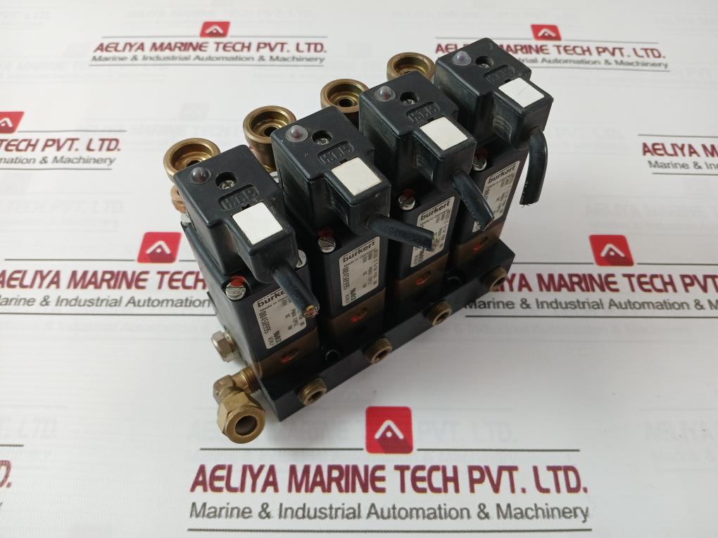Burkert 0331 C 5/32 Fkm Br Ea Solenoid Valve Assembly 24Vdc 8W W34Lp 72Psi