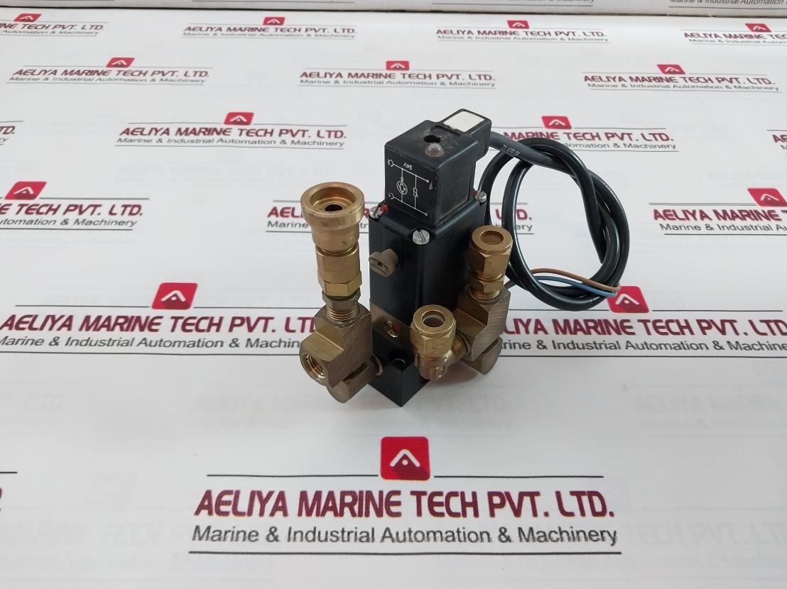 Burkert 0331 C 5/32 Fkm Br Solenoid Valve 24Vdc 8W W34Lp H05Vvf 75Mm2