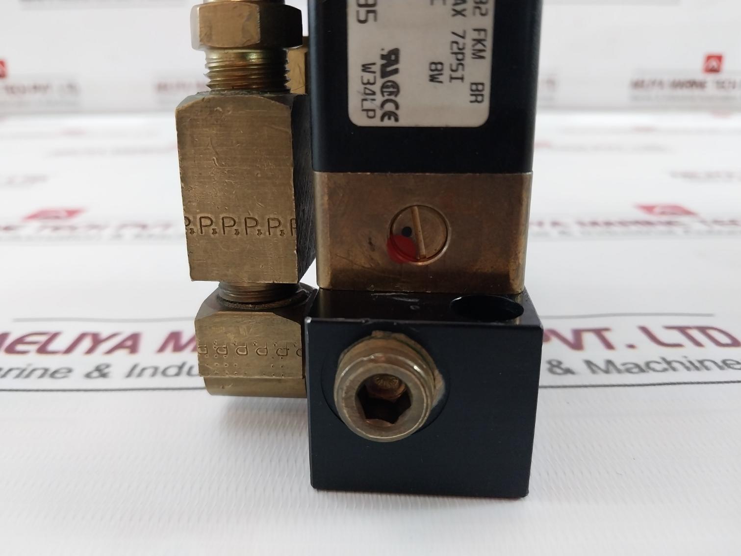 Burkert 0331 C 5/32 Fkm Br Solenoid Valve 24Vdc 8W W34Lp H05Vvf 75Mm2