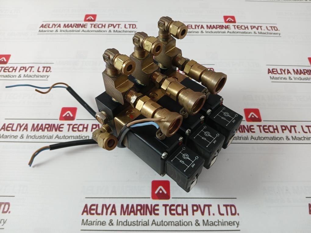 Burkert 0331 C 5/32 Fkm Br Solenoid Valve Assembly W34Lp 24Vdc 8W 72Psi