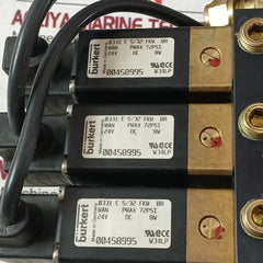 Burkert 0331 C 5/32 Fkm Br Solenoid Valve Assembly W34Lp 24Vdc 8W 72Psi