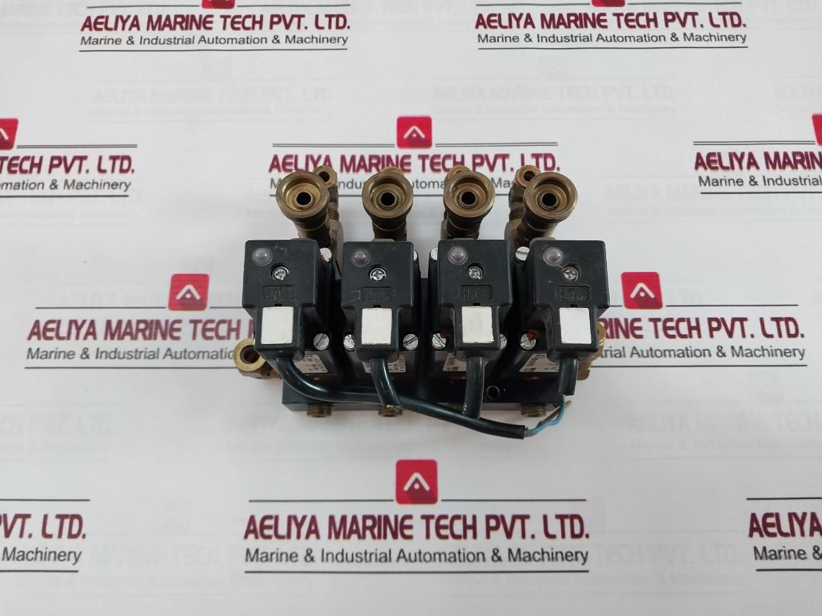 Burkert 0331 C 5/32 Fkm Br Solenoid Valve Assembly W34Lp 72Psi 24Vdc 8W