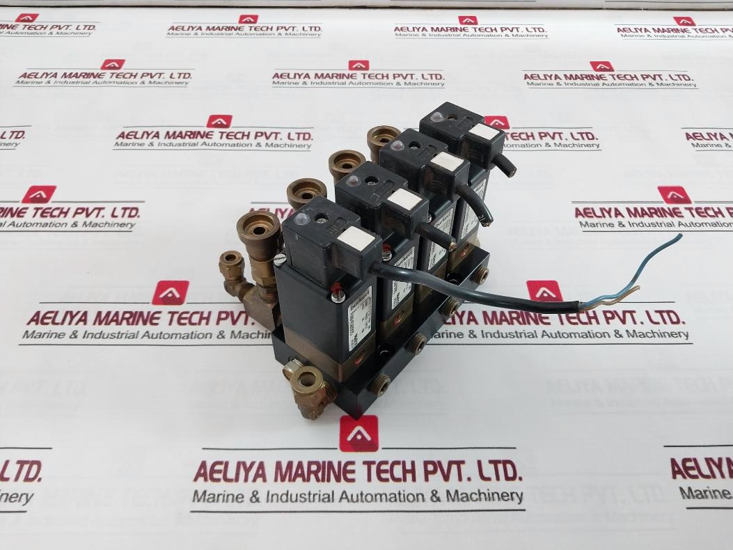 Burkert 0331 C 5/32 Fkm Br Solenoid Valve Assembly W34Lp 72Psi 24Vdc 8W