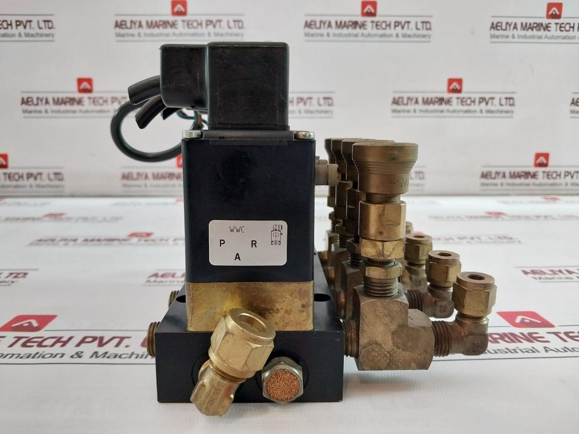 Burkert 0331 C 5/32 Fkm Br Solenoid Valve Assembly W34Lp 72Psi 24Vdc 8W