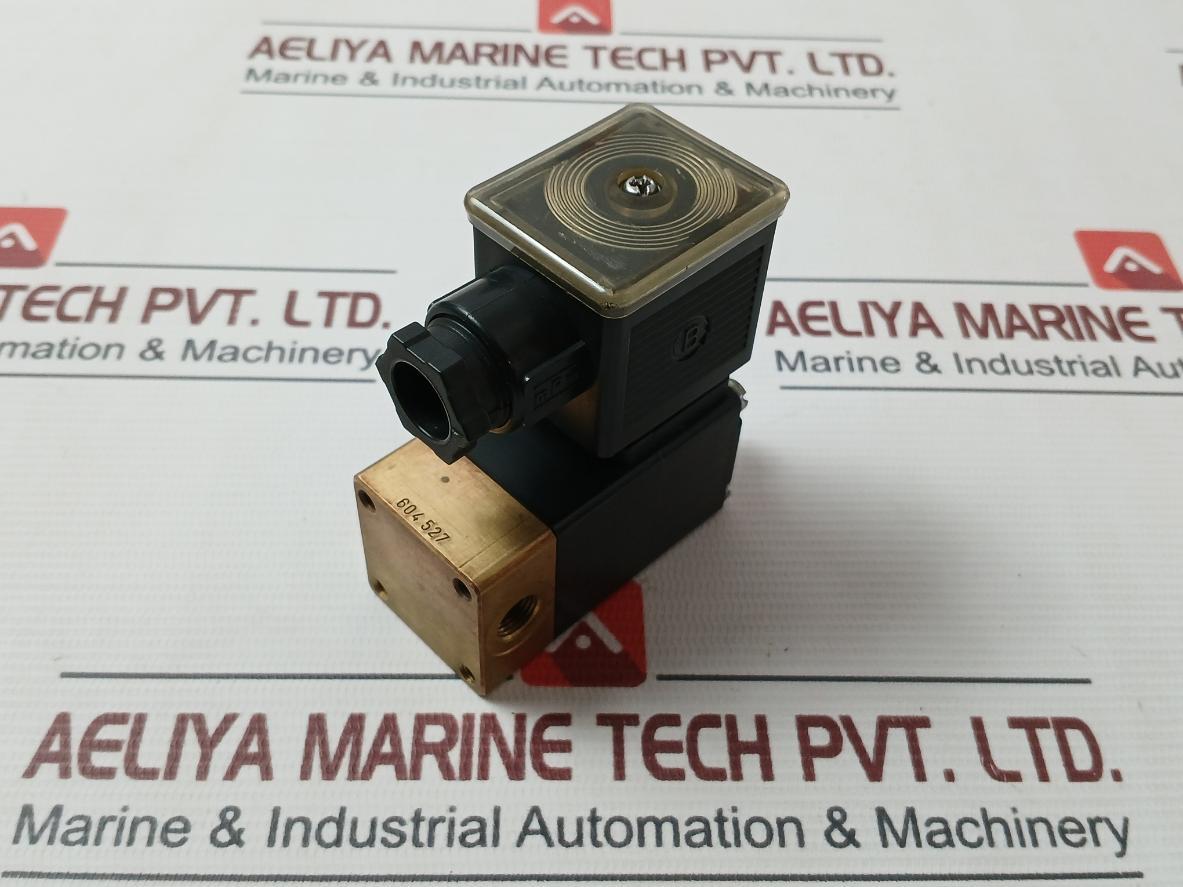 Burkert 042207F Solenoid Valve Pn0-10Bar 220-230V 50-60 8W