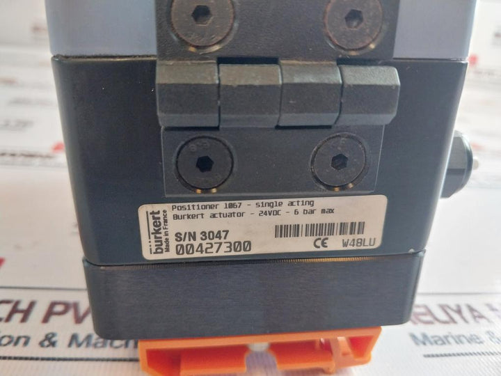 Burkert 1067 Side Control Positioner 24Vdc
