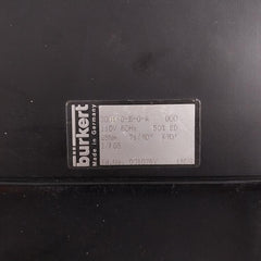 Burkert 110V 60Hz 3001-0-b-0-a 000 Rotary Actuator